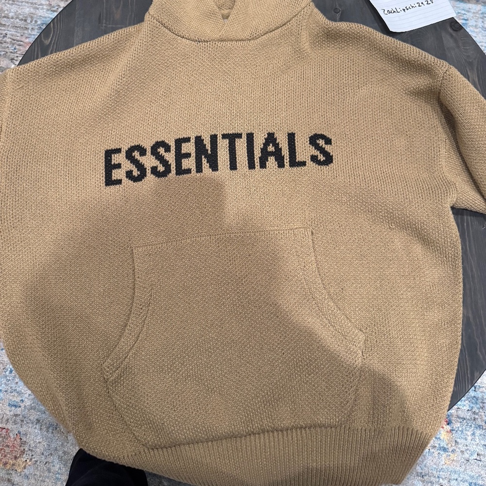 Fear of God Knitted Essentials Hoodie